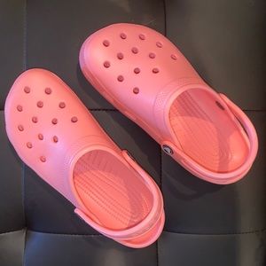 NWOT Pink Crocs